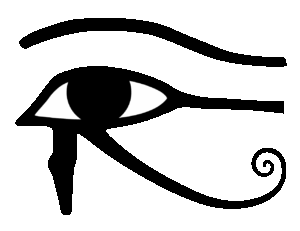 œil égyptien regard